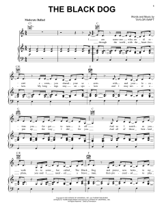 The Black Dog von Taylor Swift (Download) 