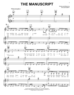The Manuscript von Taylor Swift (Download) 