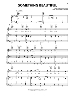 Something Beautiful von Bill Gaither (Download) 