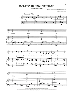 Waltz In Swingtime von Jerome Kern (Download) 