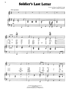 Soldier's Last Letter von Ernest Tubb (Download) 