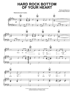 Hard Rock Bottom Of Your Heart von Randy Travis (Download) 