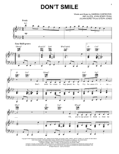 Don't Smile von Sabrina Carpenter (Download) 