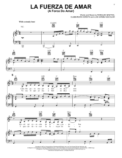 La Fuerza De Amar (A Forca Do Amar) von Ronaldo Bastos (Download) 