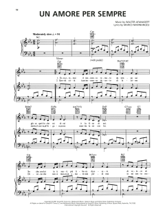 Un Amore Per Sempre von Josh Groban (Download) 
