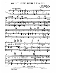 I'm Left, You're Right, She's Gone von Elvis Presley (Download) 