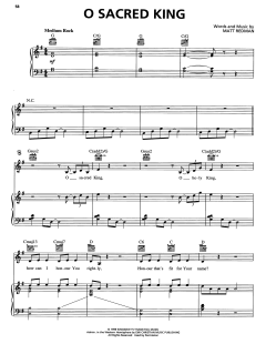 O Sacred King von Matt Redman (Download) 