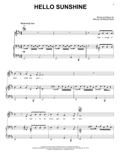 Hello Sunshine von Bruce Springsteen (Download) 