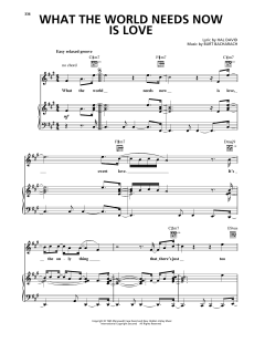 What The World Needs Now Is Love von Luther Vandross (Download) 