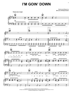 I'm Goin' Down von Bruce Springsteen (Download) 