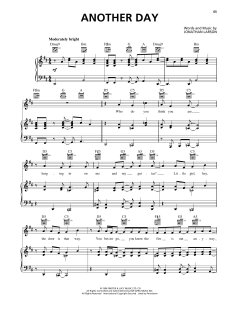 Another Day von Jonathan Larson (Download) 