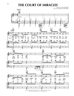 The Court Of Miracles von Alan Menken (Download) 