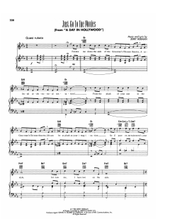 Just Go To The Movies von Jerry Herman (Download) 