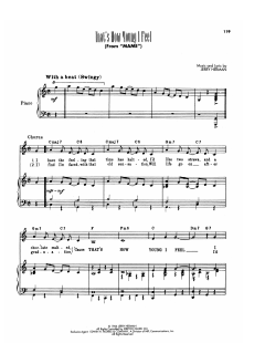 That's How Young I Feel von Jerry Herman (Download) 