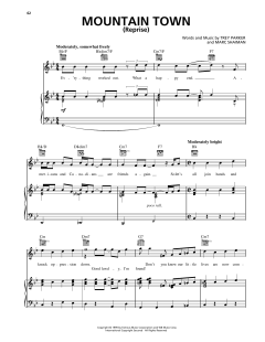 Mountain Town (Reprise) von Trey Parker (Download) 