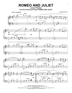 Romeo And Juliet (Love Theme) von Nino Rota (Download) 