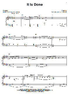 It Is Done von John Debney (Download) 