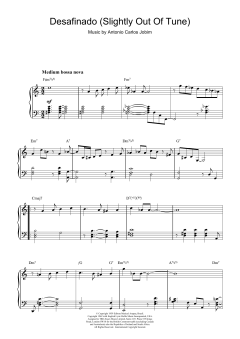 Desafinado (Slightly Out Of Tune) von George Gershwin (Download) 