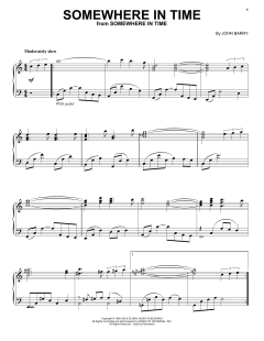 Somewhere In Time von John Barry (Download) 