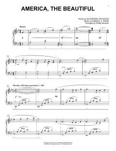 America, The Beautiful von Phillip Keveren (Download) 