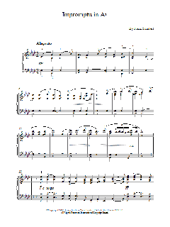 Impromptu In Ab von Franz Schubert (Download) 