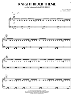Knight Rider Theme von Glen Larson (Download) 