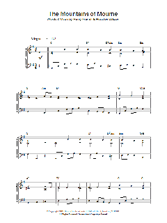 The Mountains Of Mourne von Percy French (Download) 