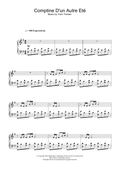 Comptine D'un Autre Ete von Yann Tiersen (Download) 