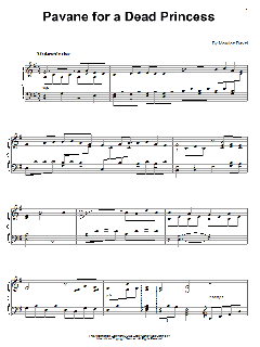Pavane (For A Dead Princess) von Maurice Ravel (Download) 