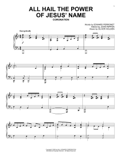 All Hail The Power Of Jesus' Name von Edward Perronet (Download) 