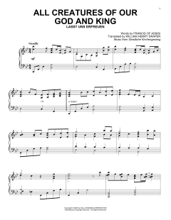 All Creatures Of Our God And King von William Henry Draper (Download) 