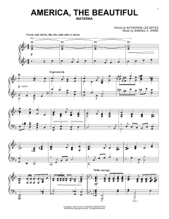America, The Beautiful von Katharine Lee Bates (Download) 