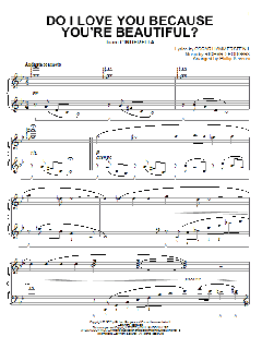 Do I Love You Because You're Beautiful? von Rodgers & Hammerstein (Download) 
