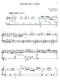 Sonatina In C Major, Op. 55, No. 3 von Jennifer Linn (Download) 