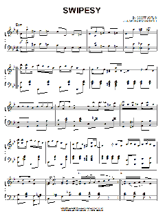 Swipesy von Scott Joplin (Download) 