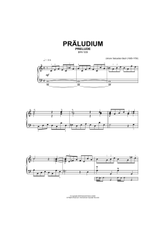 Prelude, BWV 939 von Johann Sebastian Bach (Download) 