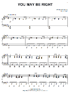 You May Be Right von Billy Joel (Download) 