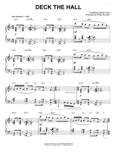 Deck The Hall [Jazz version] von Traditional Welsh Carol (Download) 