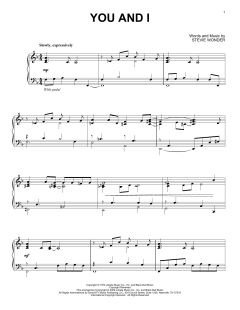 You And I von Stevie Wonder (Download) 