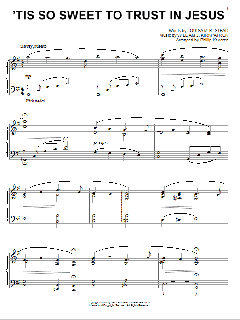 'Tis So Sweet To Trust In Jesus von Louisa M.R. Stead (Download) 