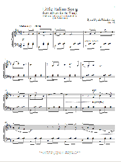 Little Italian Song von Alexandre Dossin (Download) 