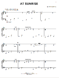 At Sunrise von Wayne Gratz (Download) 