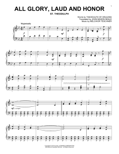 All Glory, Laud And Honor von John Mason Neale (Download) 