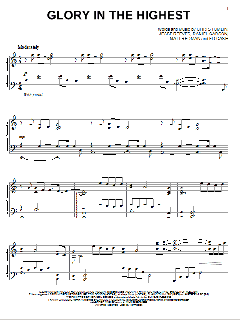Glory In The Highest von Matt Redman (Download) 