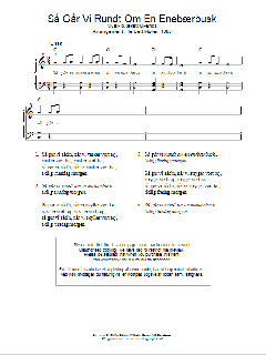 Sa Gar Vi Rundt Om En Enebaerbusk von Traditional (Download) 