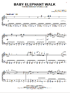 Baby Elephant Walk von Hal David (Download) 