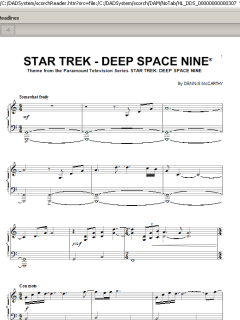 Star Trek - Deep Space Nine von Dennis McCarthy (Download) 