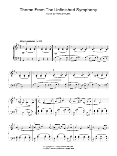 The Unfinished Symphony von Franz Schubert (Download) 