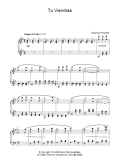 Tu Viendras von Zbigniew Preisner (Download) 