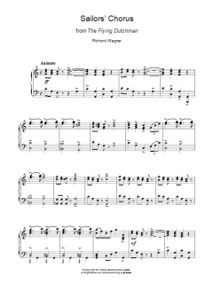 Sailors' Chorus von Richard Wagner (Download) 